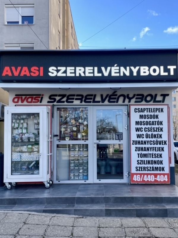 Avasi szerelvénybolt Miskolc