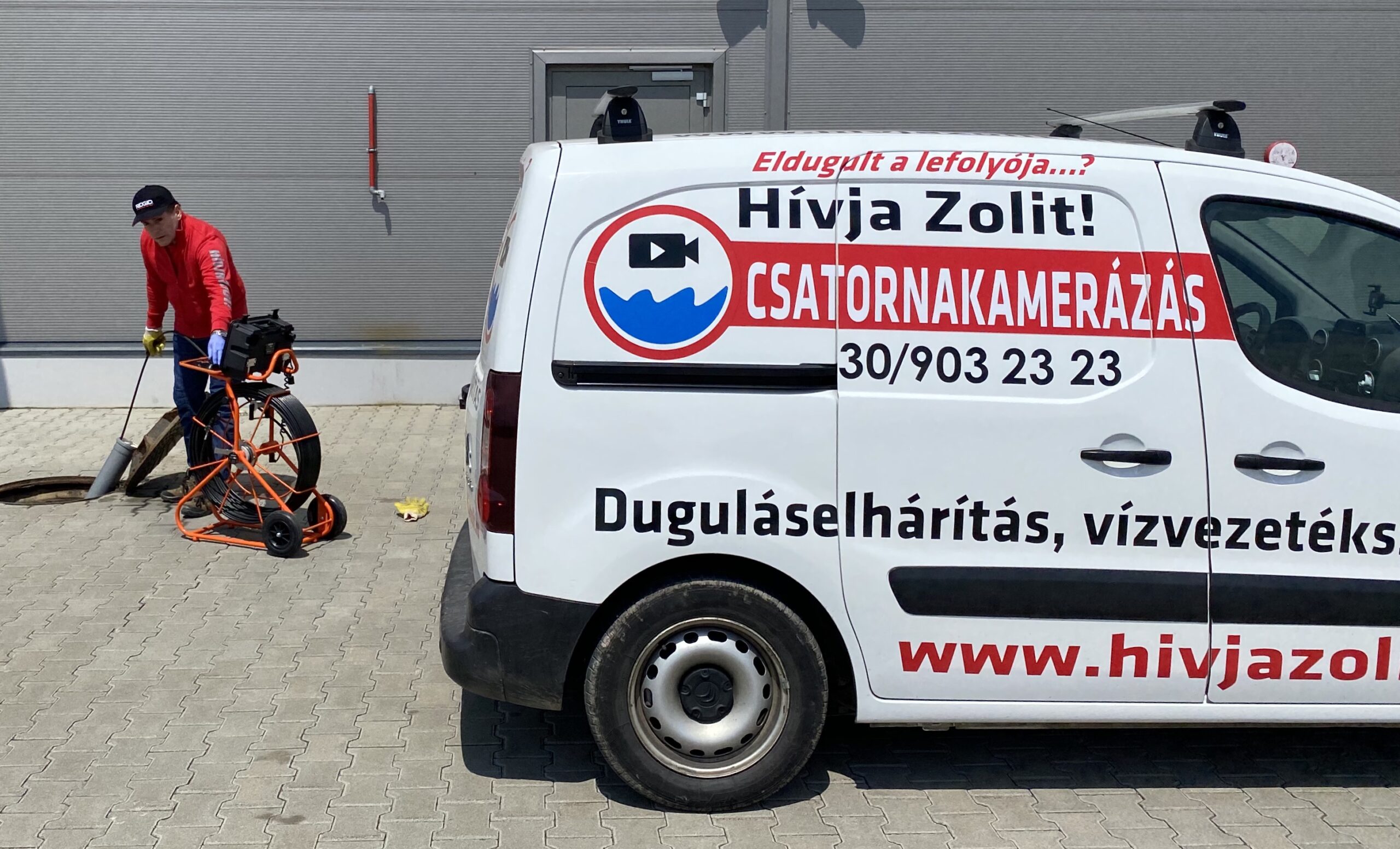 Duguláselhárítás, csatornakamerázás, kamerás lefolyóvizsgálat Miskolc
